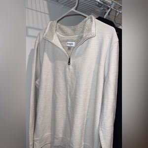 Quarter Zip fleece lined sweater!